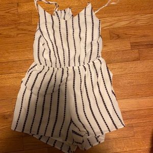 White romper size small
